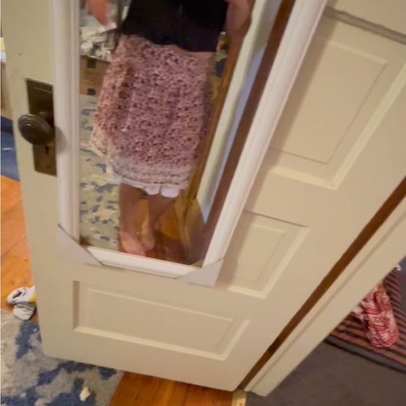 Vintage cottagecore pinup floral skirt M/L, donating 11/10 - Picture 7 of 10